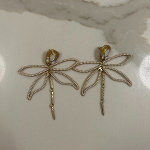 Tory Burch Dragonfly Drop Earrings